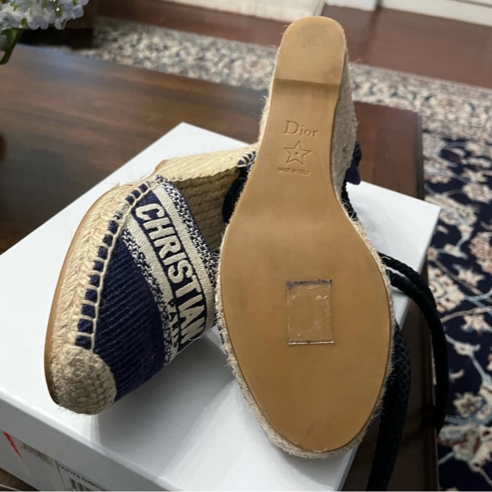 Christian Dior Espadrille Wedge - Picture 4 of 6